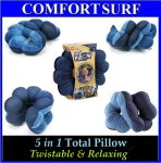 Twistable Relaxing 5 in 1 Total Pillow for Perfect Support of your whole Body